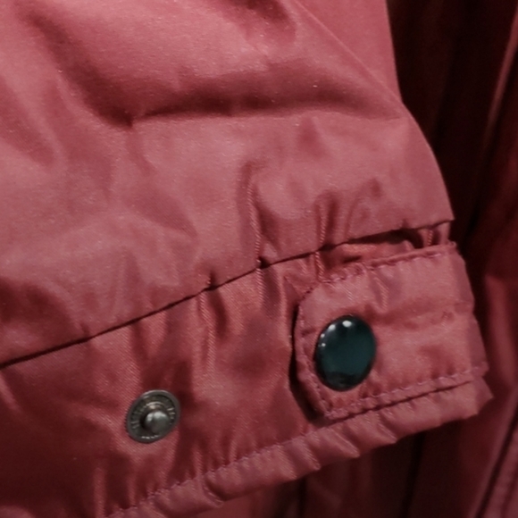 Yoki Sport Sherpa Lined Coat Size Large Maroon - Picture 3 of 9